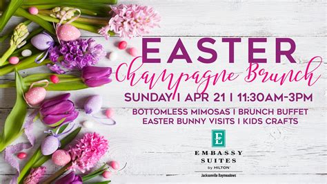 Hours:Easter <b>brunch</b> special will be served from 11 a. . Jax easter brunch